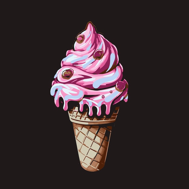 Vector cone de helado