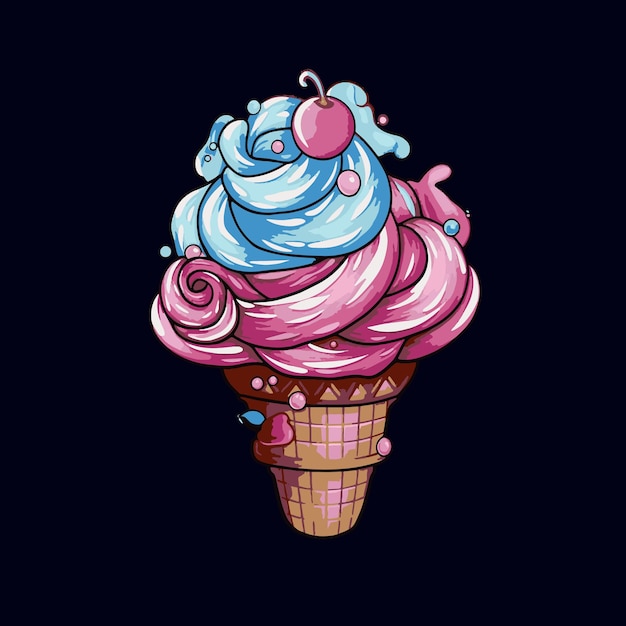 Vector cone de helado