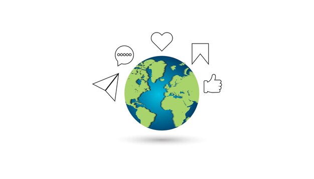 Conectar iconos Contacte con nosotros conjunto de iconos Conjunto de iconos para redes sociales