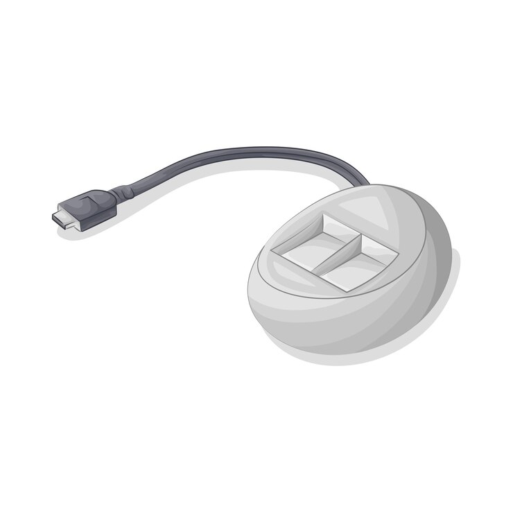 Vector conector de cable