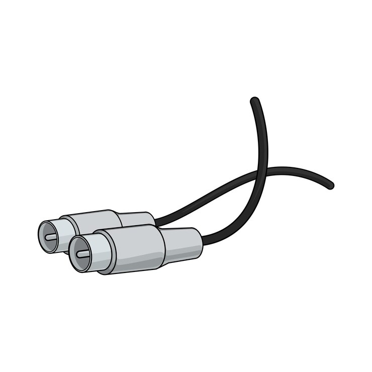 Vector conector de enchufe