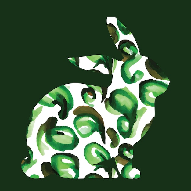 El conejo de Pascua.