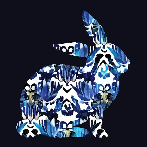 El conejo de Pascua.