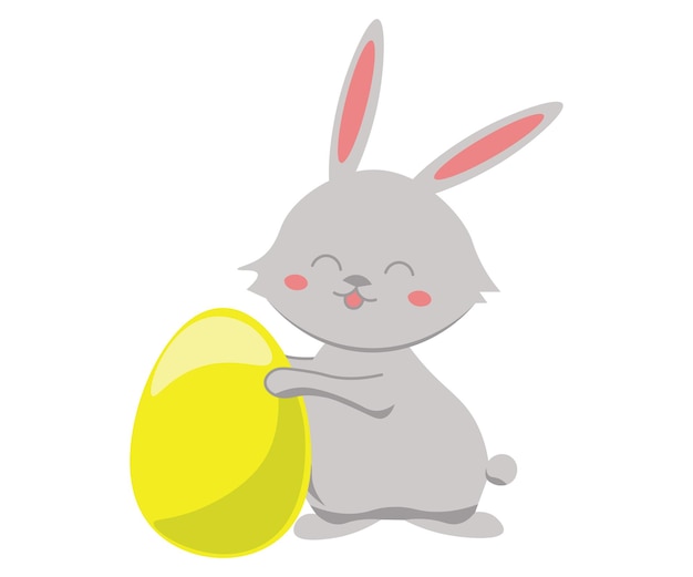 El conejo de Pascua.