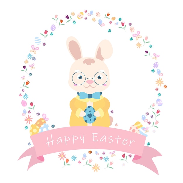 El conejo de Pascua.
