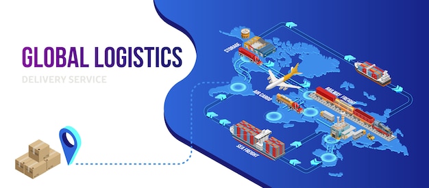 Conexión del esquema logístico global con el punto de entrega.