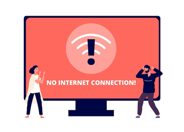 Sin conexión a internet