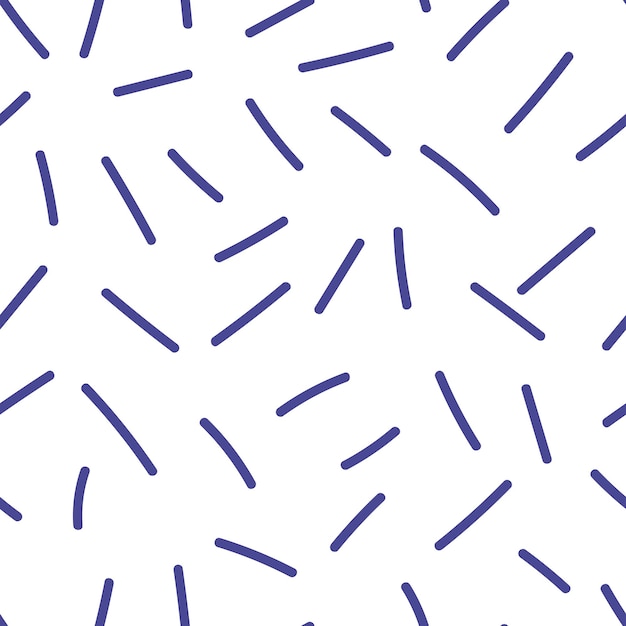 Confeti abstracto de patrones sin fisuras Símbolo de garabato creativo Fondo sin fin Fondo de pantalla de líneas