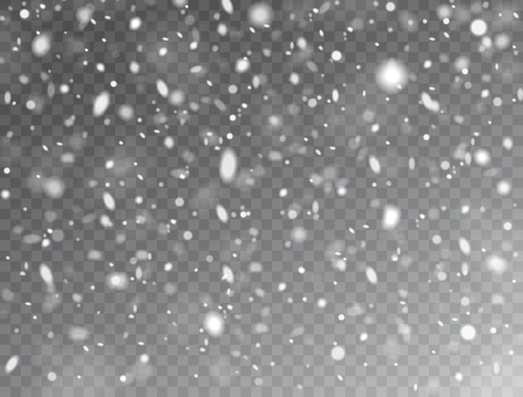 Vector confeti de brillo brillante que cae