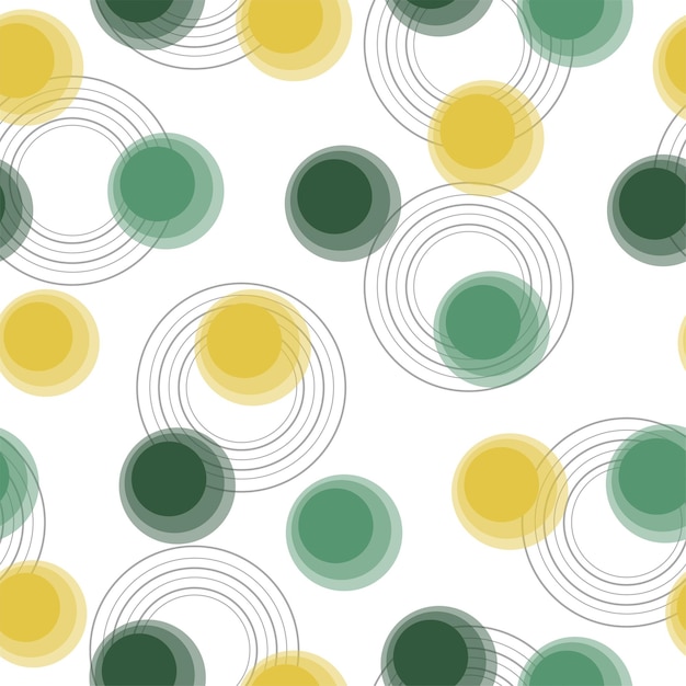 Confeti disperso sin costuras caótica decoración abstracta ilustración vectorial