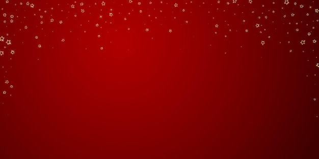 Confeti de estrellas brillantes de oro