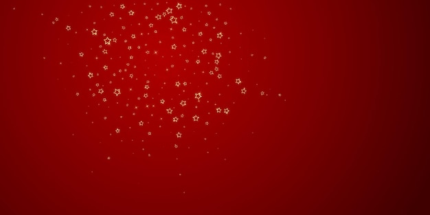 Confeti de estrellas brillantes de oro