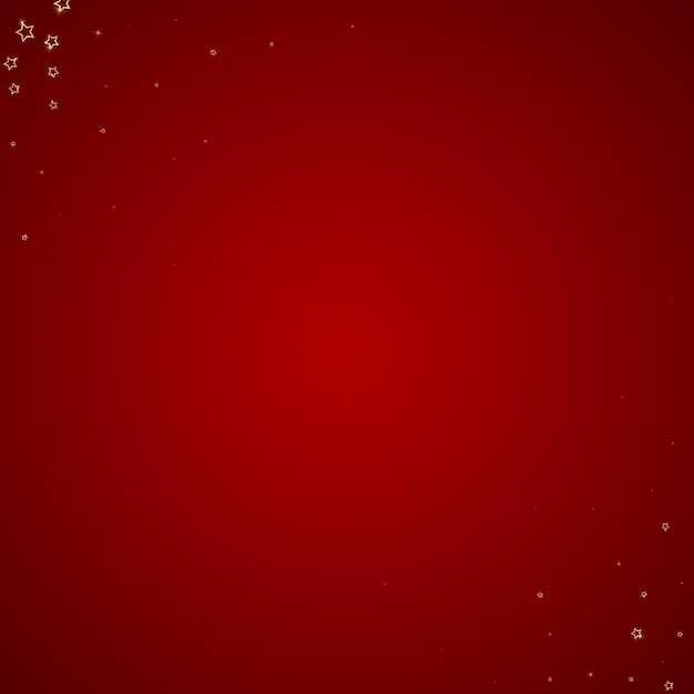 Confeti de estrellas brillantes de oro