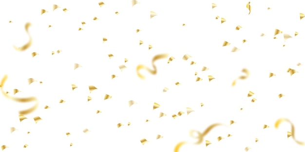 Confetti abstracto diseño de plantilla de fondo sin costuras cinta de oro saludo de lujo patrón de confeti