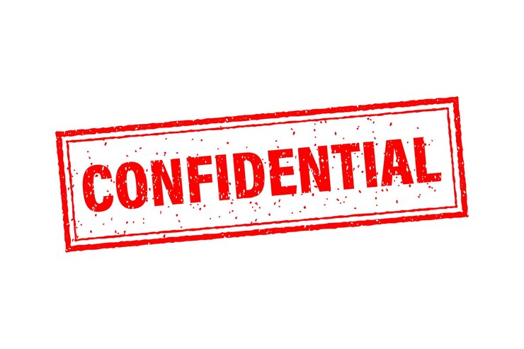 Confidencial en rojo