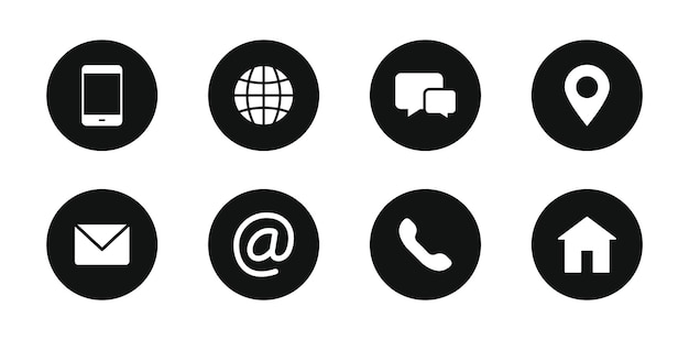 Configuración de iconos de contacto Iconos de comunicación