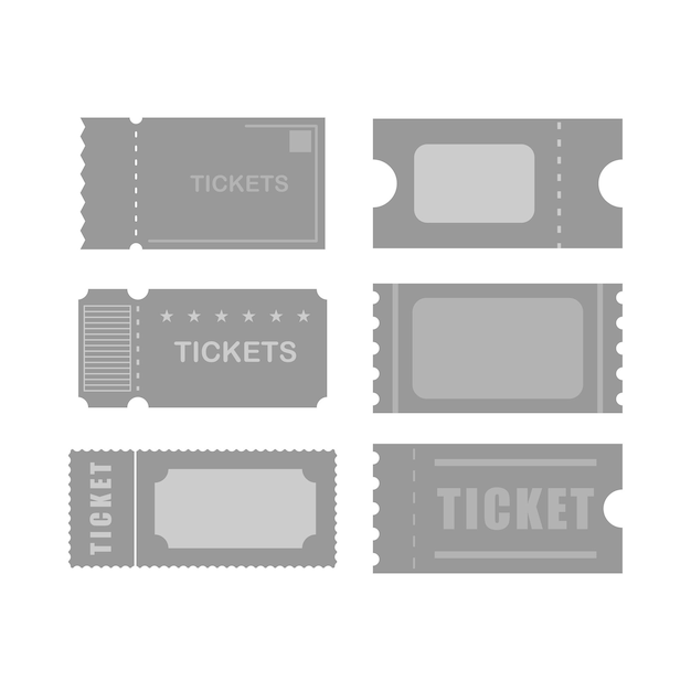 Configuración de los iconos de la forma del billete