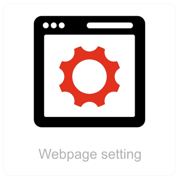 Configuración de la página web