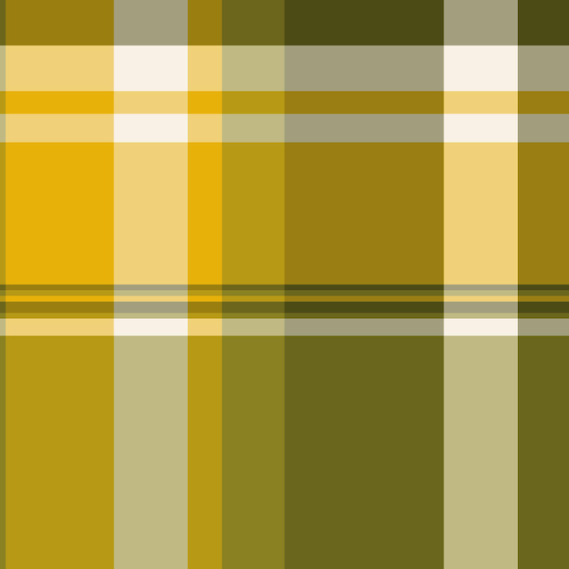 Vector configuración de textura tela vectorial patrón tartan desaliñado sin costuras halloween comprobar fondo textil a cuadros en colores amarillo y ámbar