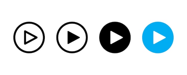 Configure el icono del botón de reproducción y el signo de inicio del video musical