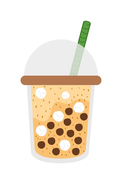 Confitería y postres Postres dulces Ilustración dibujada a mano Vector lindo pasteles dulces horneados