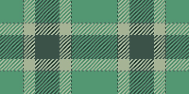 Confortable textura vectorial fondo otro tejido textil a cuadros tela de mesa tartan cheque patrón sin costuras en colores pastel y verde