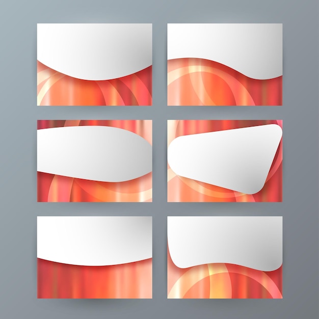 Conjunto de 6 plantillas de folletos comerciales de diseño para diapositivas de presentación multipropósito03