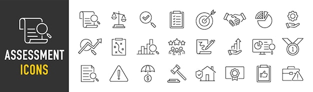 Conjunto de 60 iconos web de servicio de automóviles y garaje en estilo lineal Taller de lavado de automóviles mantenimiento de aceite de motor diagnóstico de neumático Rapair Ilustración vectorial