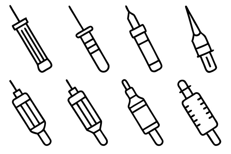 Vector conjunto de 9 pcs de diferentes tipos de glaciar 2