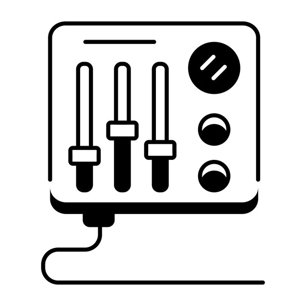 Vector conjunto de accesorios del sistema