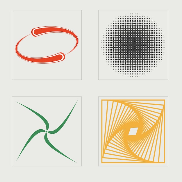 Conjunto de activos gráficos vectoriales Activos gráficos extraordinarios para camisetas modernas diseñadas