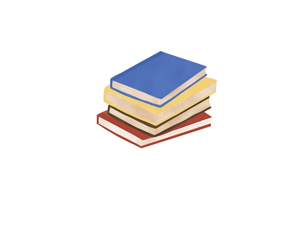 conjunto de acuarelas de suministros escolares clipart vectorial estudiantes papelería y herramientas de aprendizaje como backpa