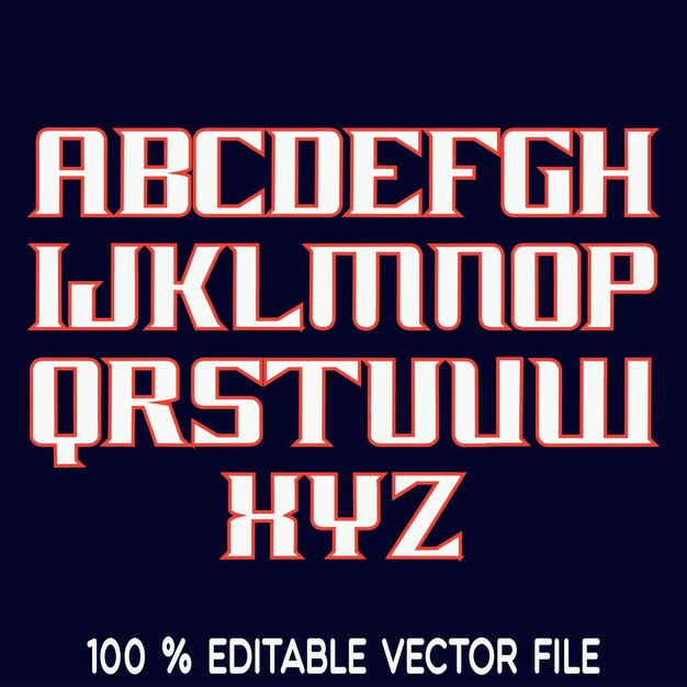 Conjunto de alfabeto vectorial triángulo dibujado a mano alfabeto letras ABS vector