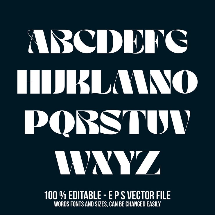 Conjunto de alfabeto vectorial triángulo dibujado a mano alfabeto letras ABS vector