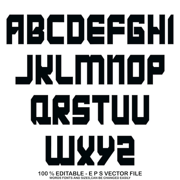 Conjunto de alfabeto vectorial triángulo dibujado a mano alfabeto letras ABS vector