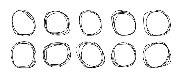 un conjunto de anillos con un círculo negro en el medio