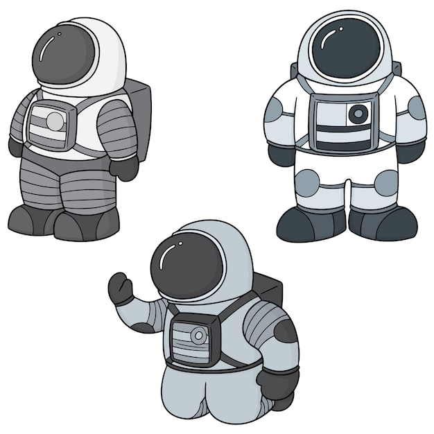 Conjunto de astronauta