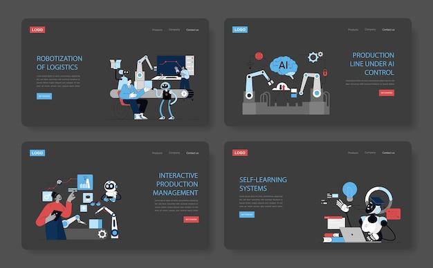 El conjunto de automatización de la producción, la robótica avanzada, la transformación de la logística y el control de la fabricación
