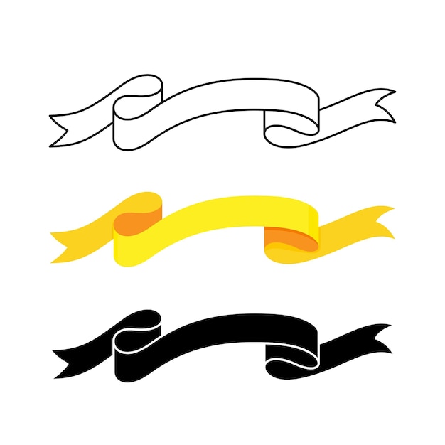 conjunto, de, banderas, color, ilustración