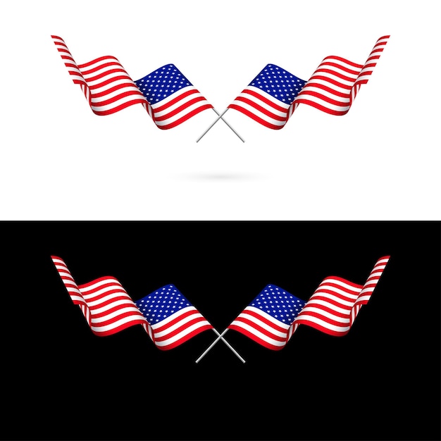 Conjunto de banderas de Estados Unidos