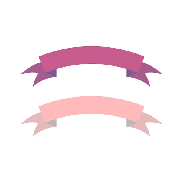 Conjunto de banner de cinta vectorial. colección de cintas.cintas de colores. cinta vectorial