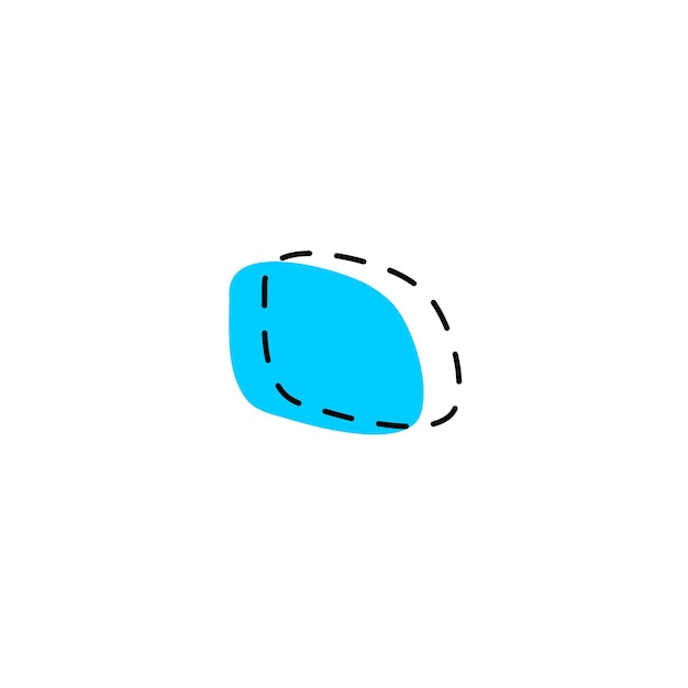 conjunto blob mano elemento de dibujo conjunto mano