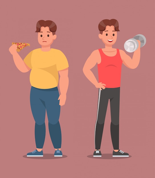 Vector conjunto de caracteres de fitness