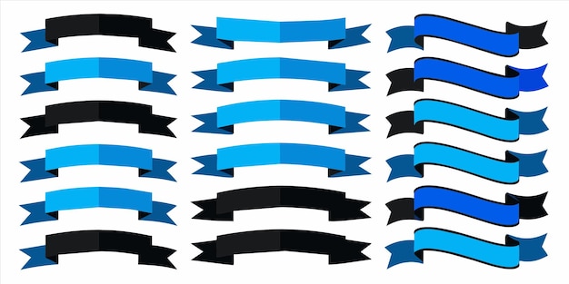 conjunto de cintas de vectores de bulas planas