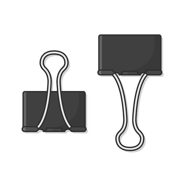 Conjunto de clips de carpeta