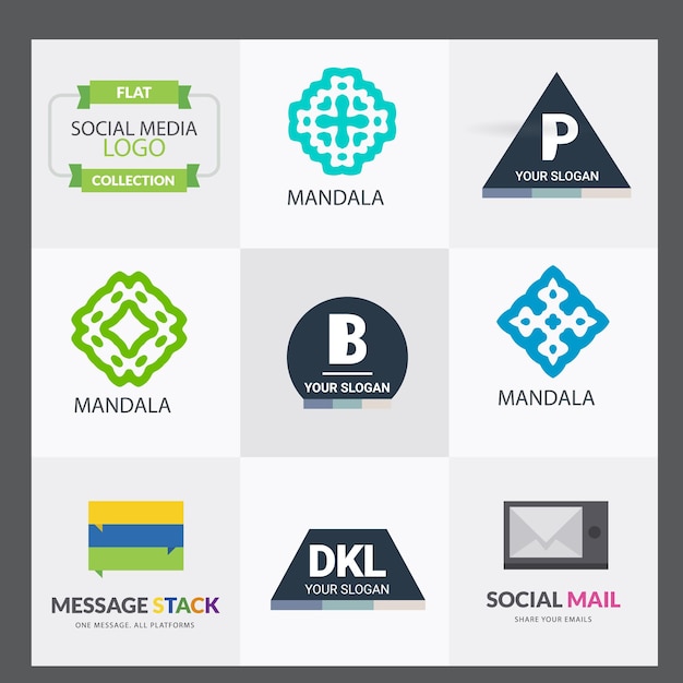 Conjunto de código Boost Diseño de logotipo vector concepto Rocket Código modelo de logotipo icono vector
