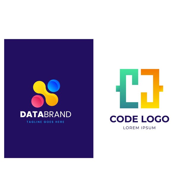 Conjunto de código Boost Logo diseña el concepto vectorial Rocket Code icona de plantilla de logotipo