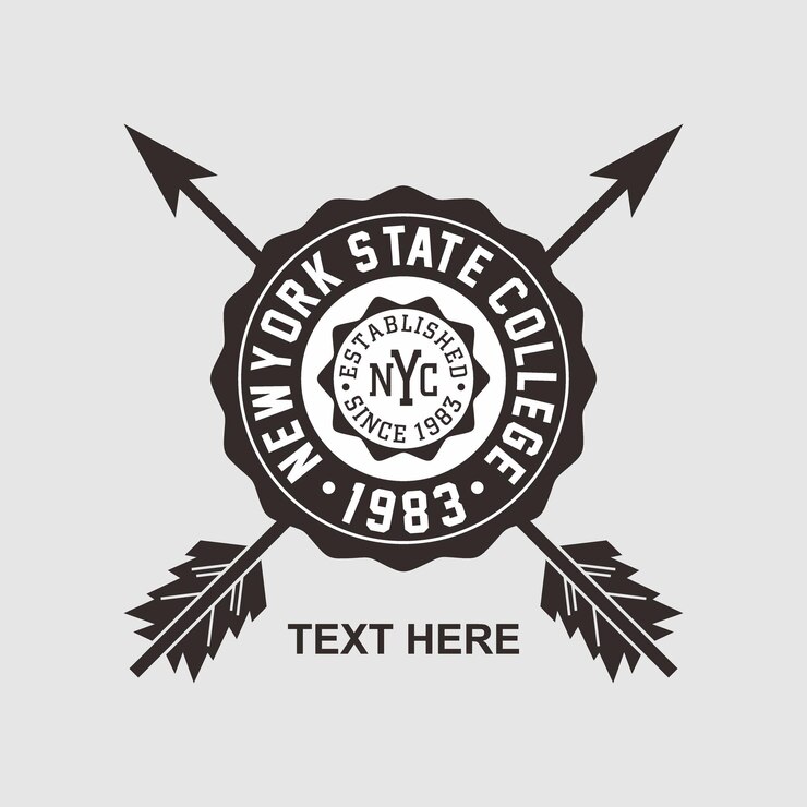 Vector conjunto de colección de emblemas vectoriales de diseño para bordado, etc.