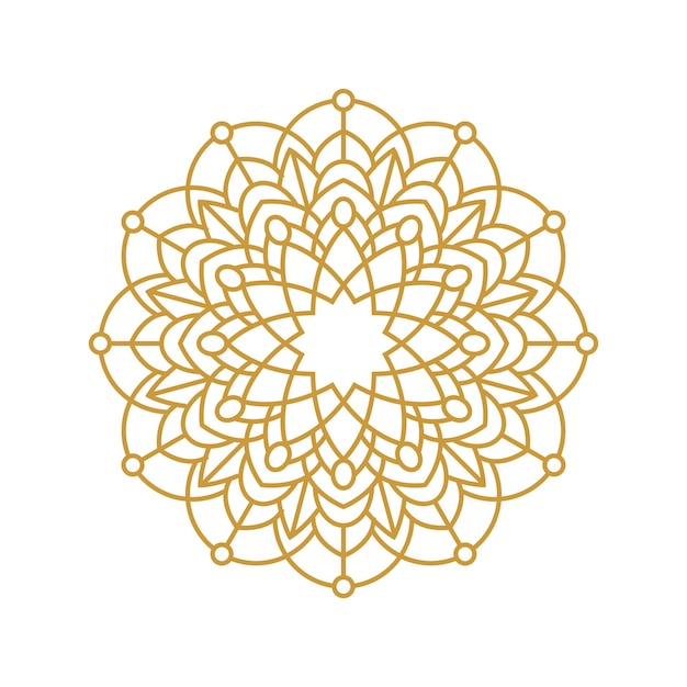 Conjunto de colecciones de elementos de diseño de Mandala