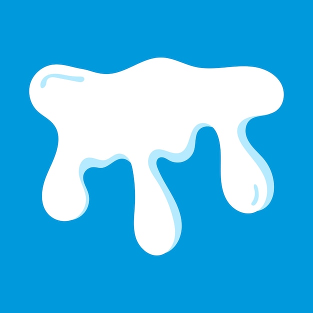 Conjunto de colecciones vectoriales de elementos de diseño de nieve